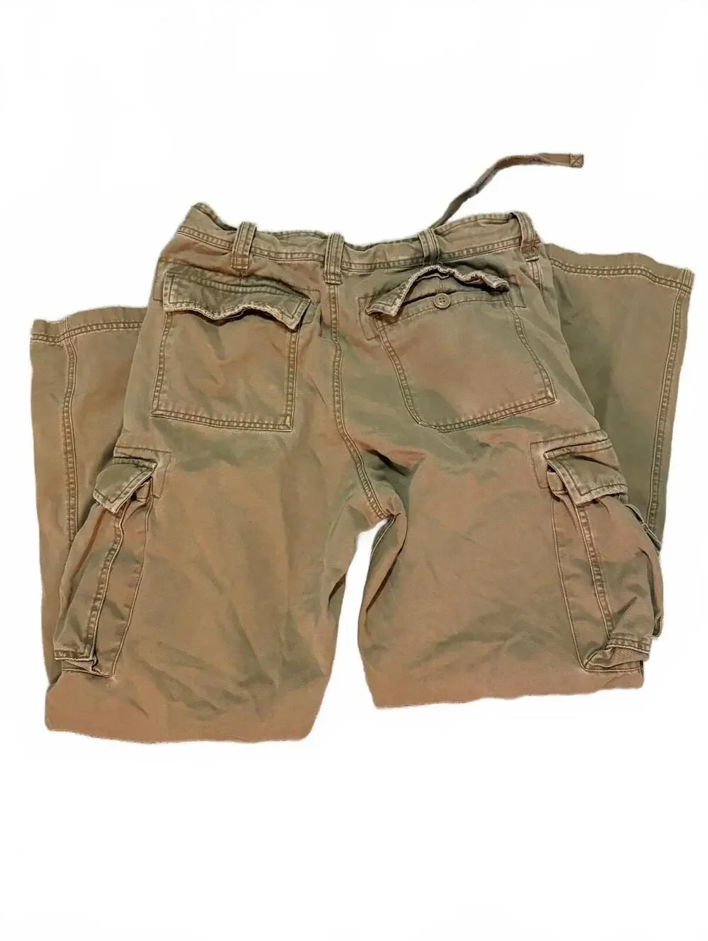 Vtg Y2K 2000s Thick Aeropostale 036 Loose Wide Leg Cargo Pants M 34x34 Grunge